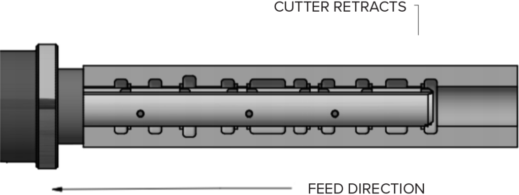 IRU feed cutter directions step 1