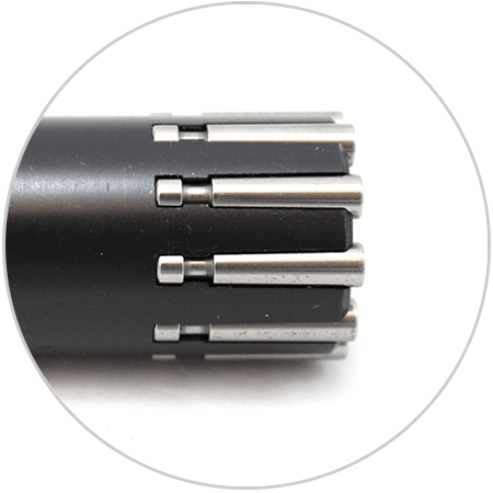 multiple roller burnishing tool